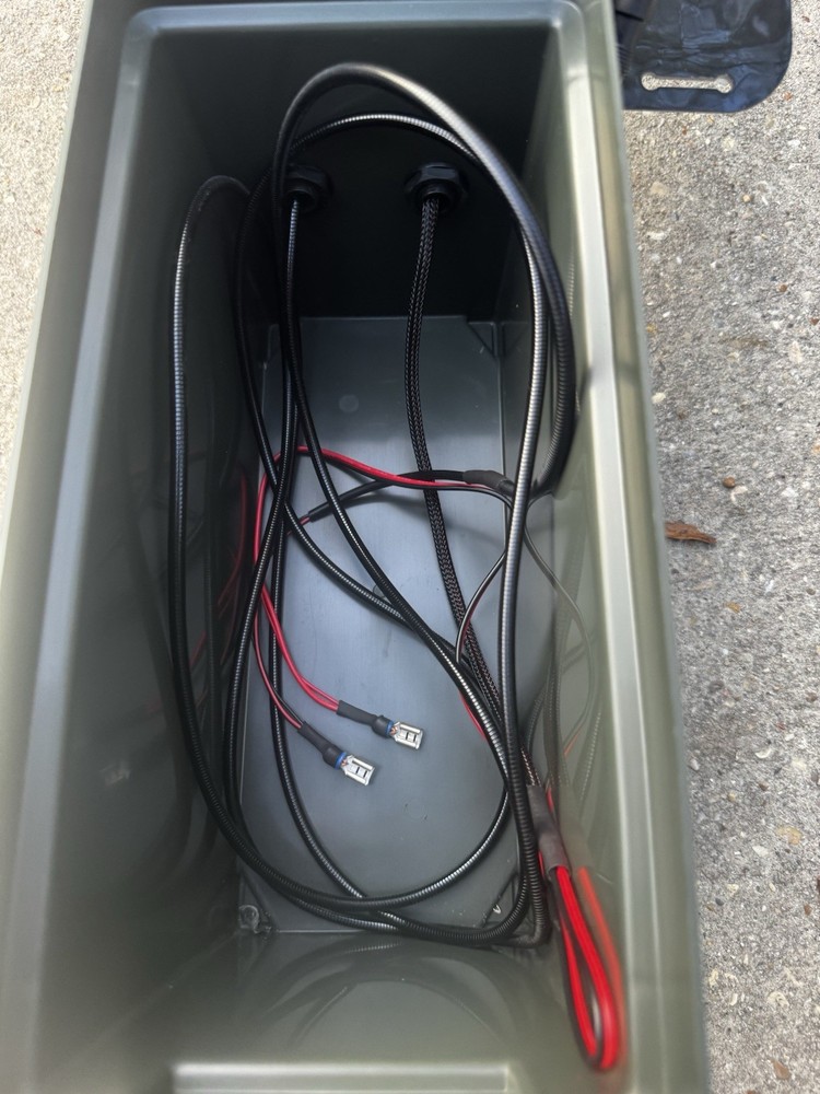 Deer Trail Camera External Solar Battery Power Panel Box