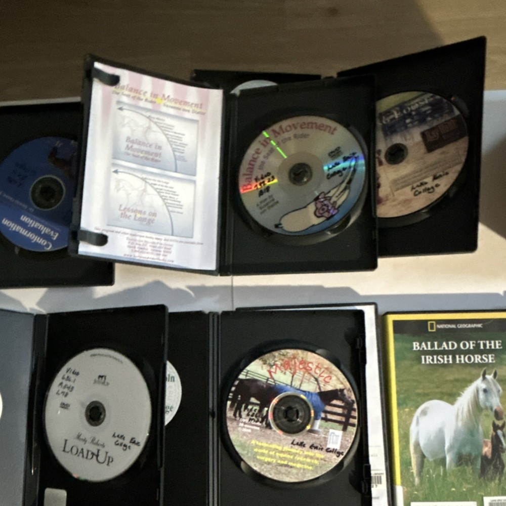 RARE Horse training lot. Ex library