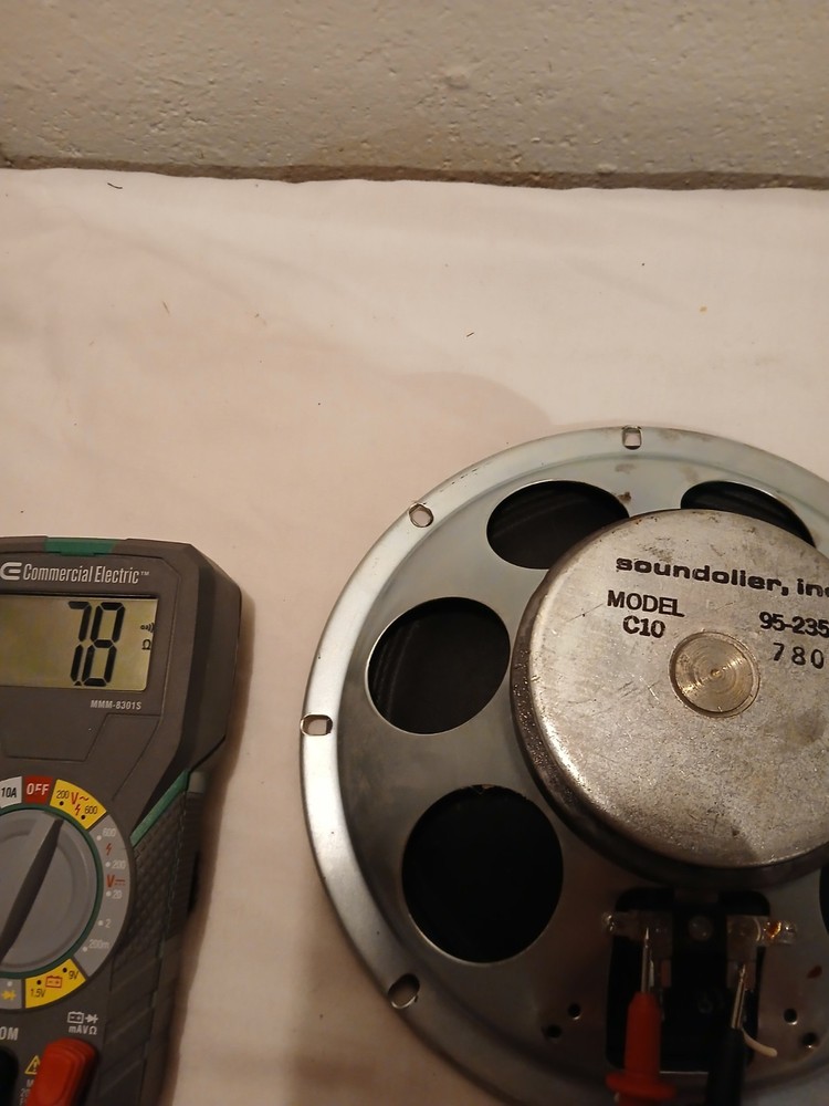 Sondolier 8" Full Range Speaker 8 ohm