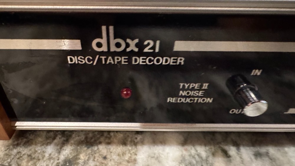 DBX 21 Disc Tape Decoder 21 USA Made - 1 Owner