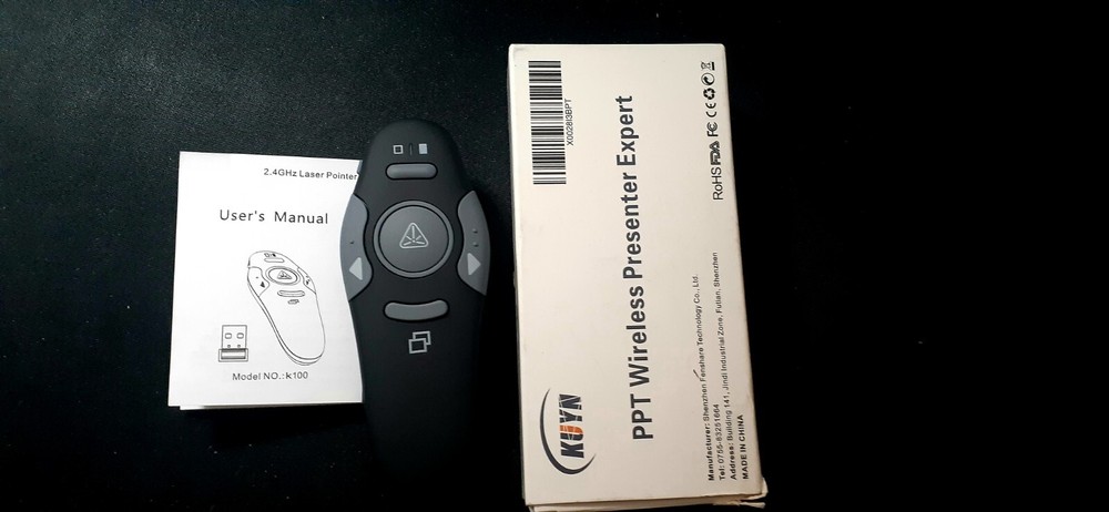 NEW!! PPT Wireless Presenter Expert - Laser Pointer in a Remote Control with USB