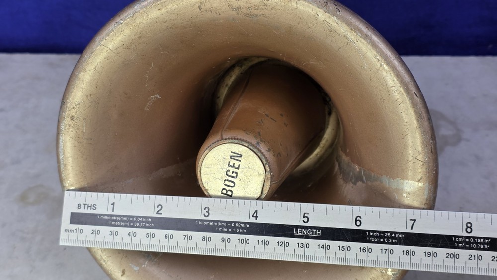 Vintage Bogen Loudspeaker - TESTED & WORKS