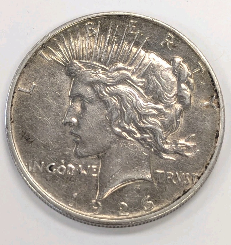 1926-D- Silver Peace Dollar - T374