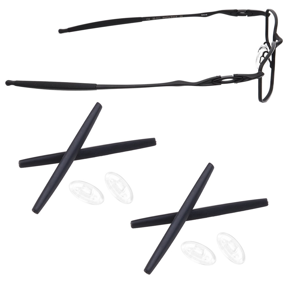 Replacement Rubber Kit Ear Socks Nose Pads for Oakley Outer Foil OX3246 Frame