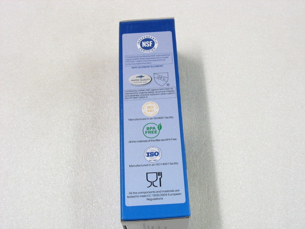 PUREPLUS PP-RWF1200A Refrigerator Water Filter - Replacement Filter New