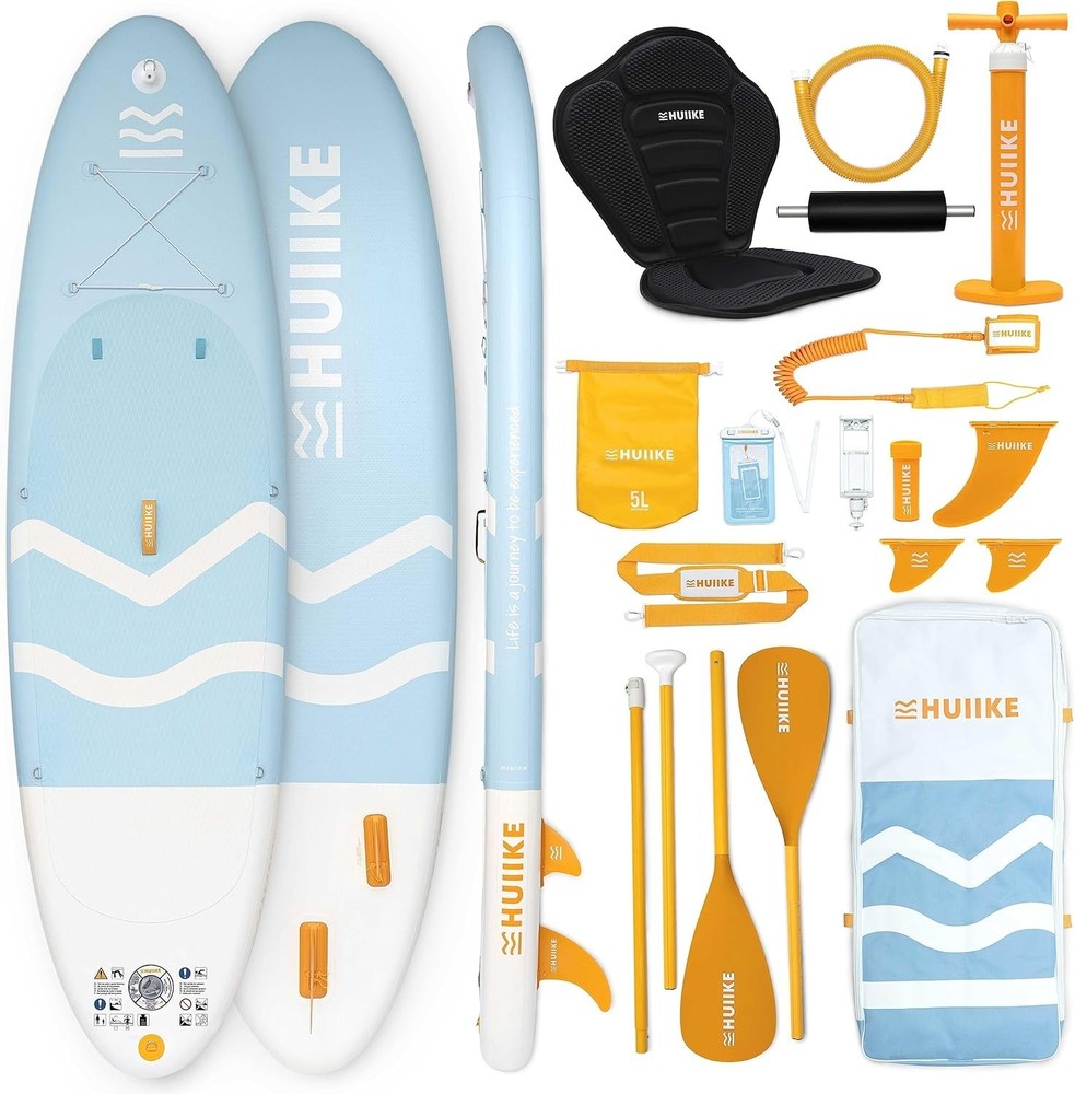 Complete Inflatable Paddle Board Package: 10' x 33