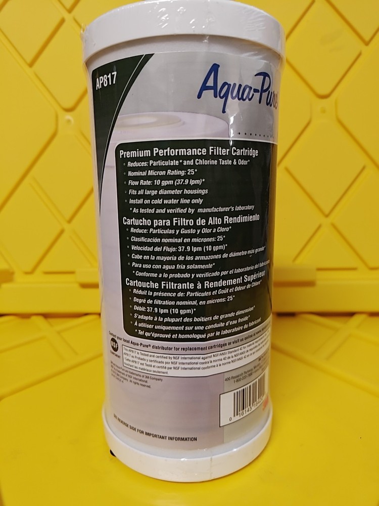 3M Aqua-Pure AP817 Whole House Large Sump Water Filter Cartridge
