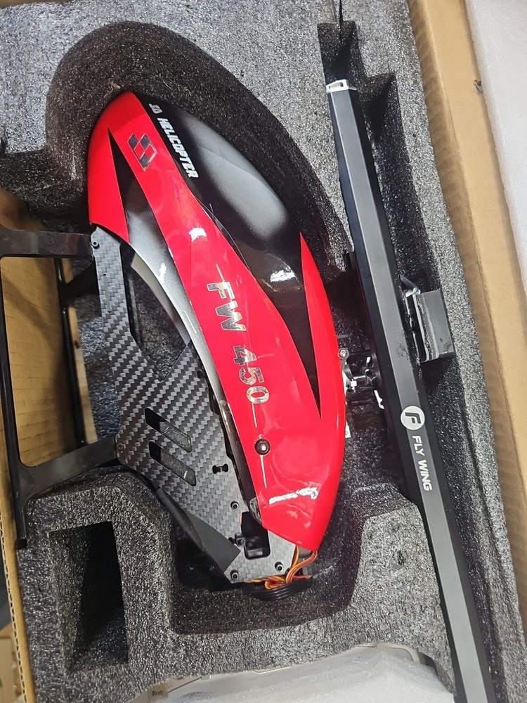Fly Wing V2 Fw450 Heli. With Transmitter