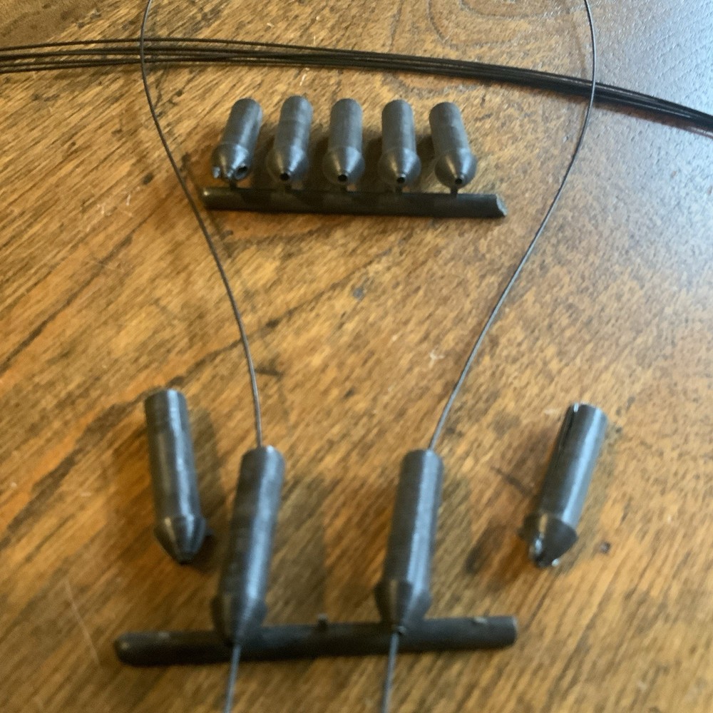 RC Airplane Control Surface Cables with Plastic Pass Through Guides