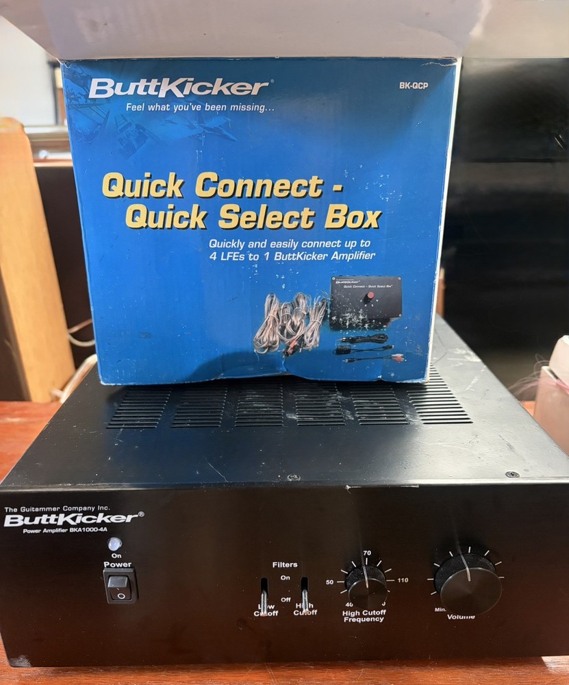 ButtKicker Power Amp BKA1000-4