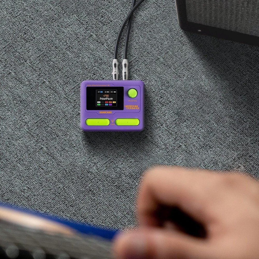 Multi Effects Pedal w/ Amp Modeling - Purple