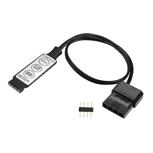 ARGB Controller Mini 5V-24V 4Pin ARGB LED Lighting 3/4Pin RGB Controller 1FT