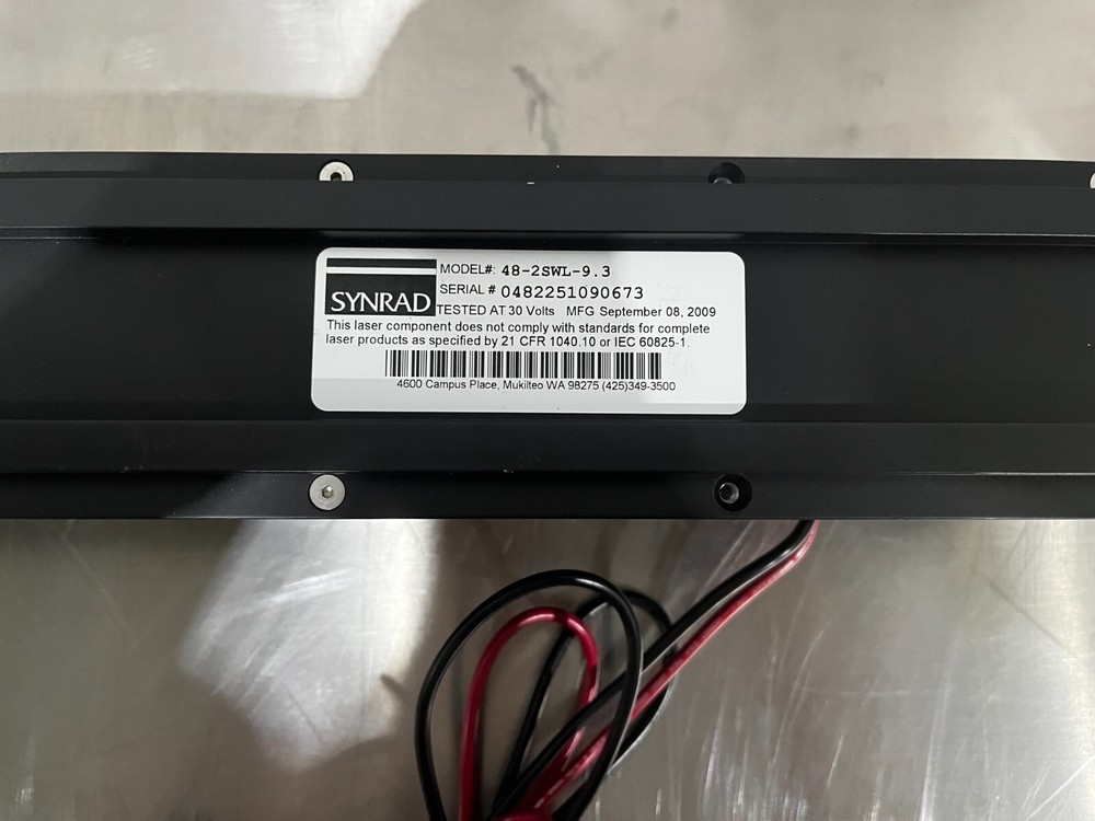 Synrad 48-2SWL-9.3 CO2 Laser