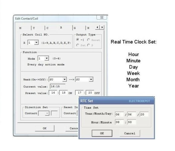 Ladder Logic Programing PLC Automation Software, Function Logic Block +Examples