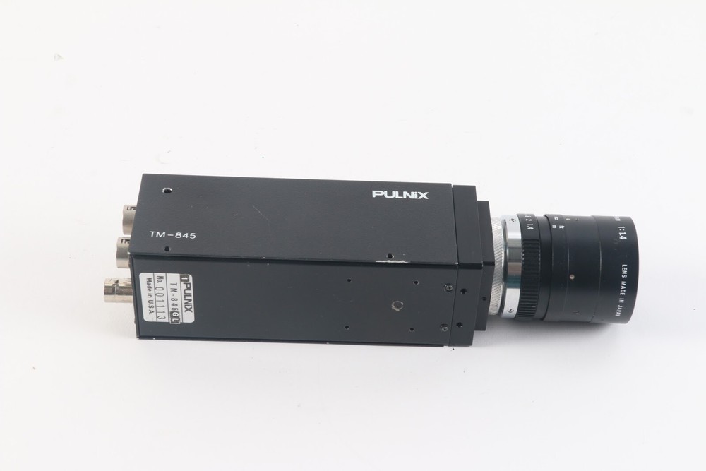 PULNIX TM-845GL Microscope Inspection Video Camera W/ Lens