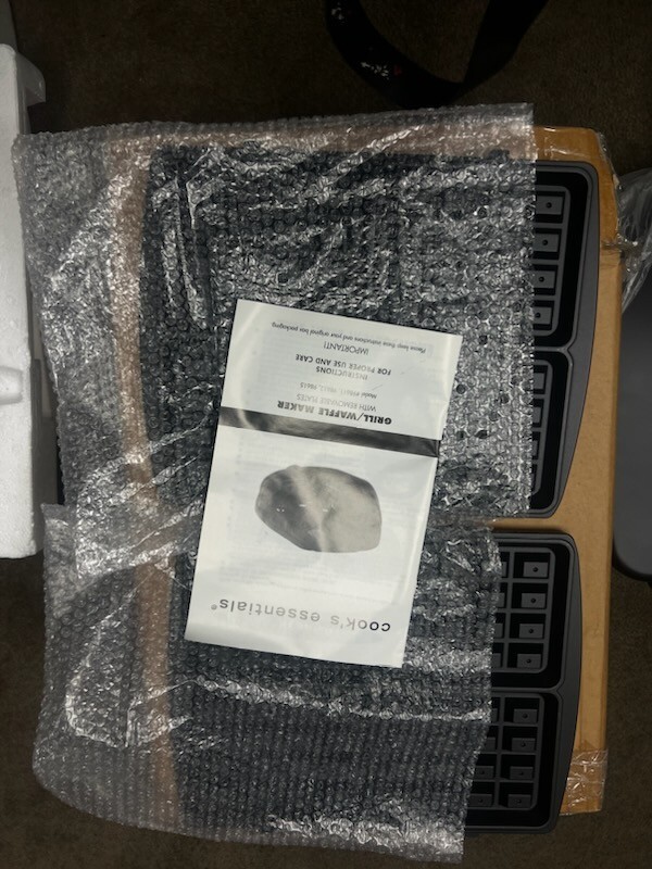 Cook's Essentials by Deni Panini Grill & Waffle Maker