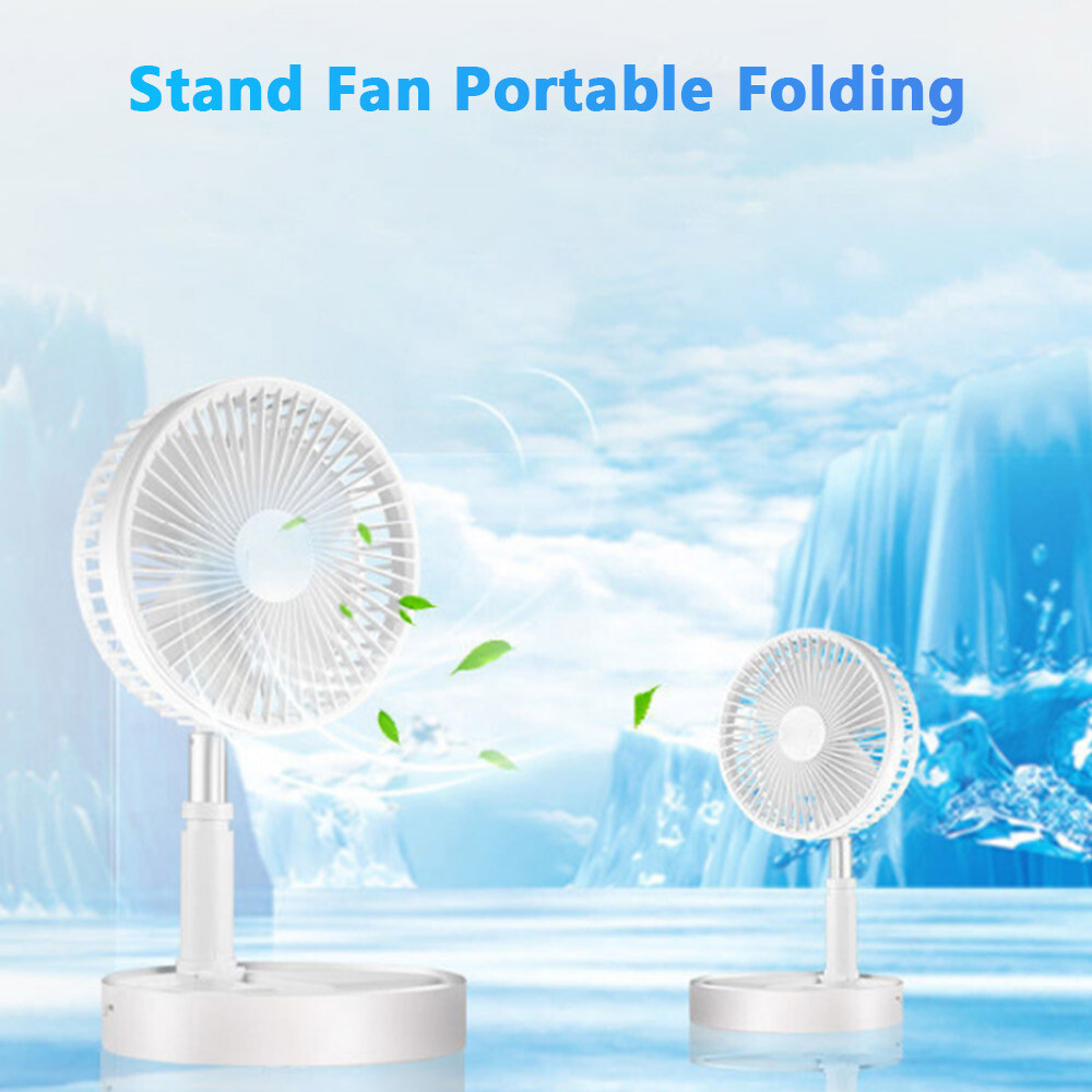 Foldable Fan - For Travel, Camping & Home Use, Portable Cooling Solution
