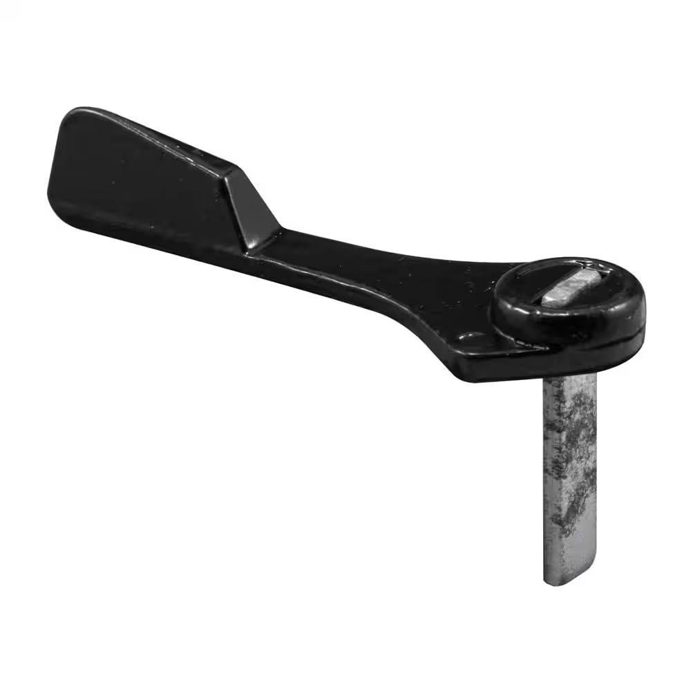 Black Sliding Door Latch Lever