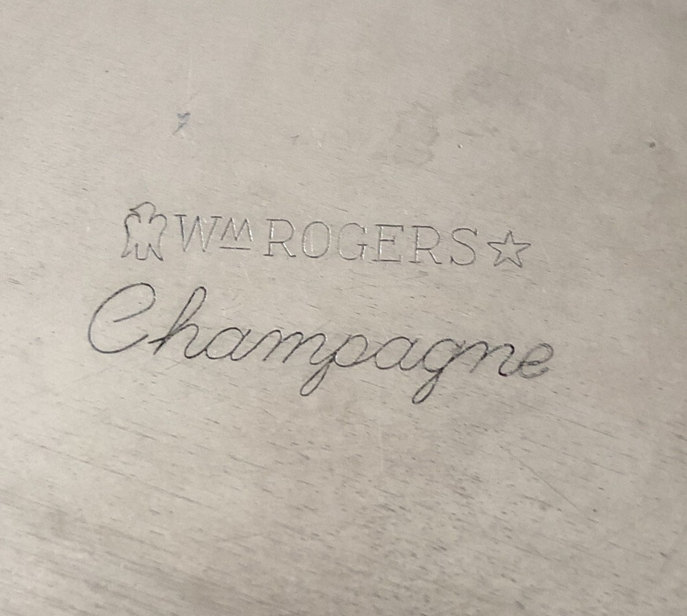 Vintage Cup Wm Rogers Baby Champagne Pattern