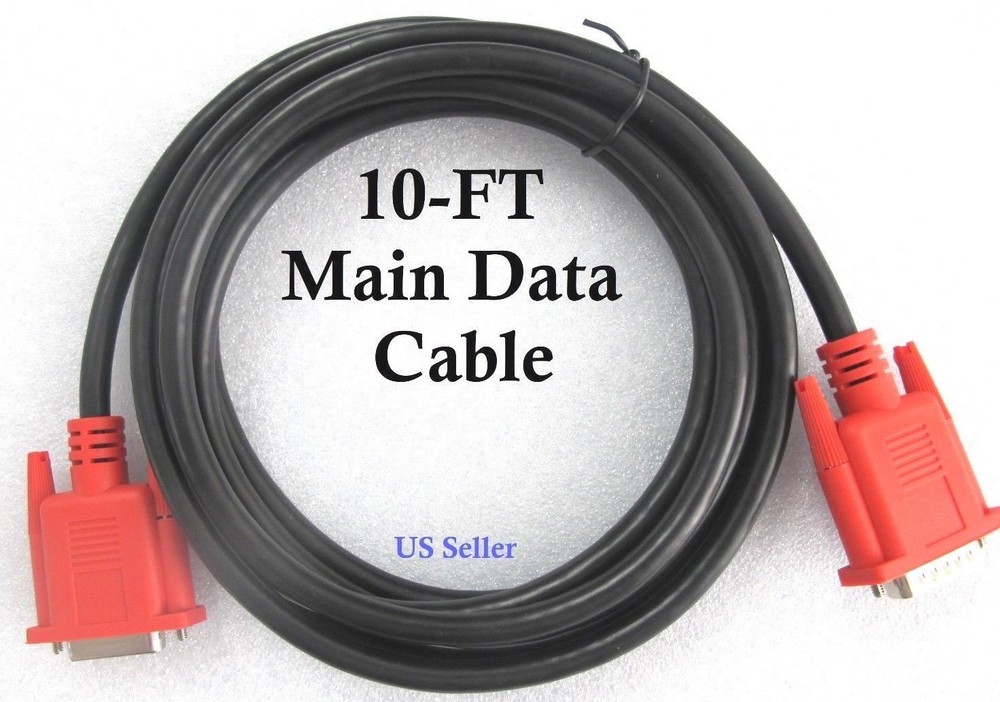 10' Snap on Scanner Compatible Main Data Cable replace MT2500-5000 & EAX0066L50A