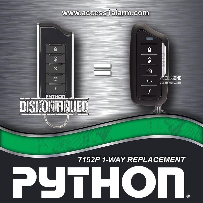 Python 7152P 1-Way 5-Button Remote Control For 424 4204P New 7154P EZSDEI7152A