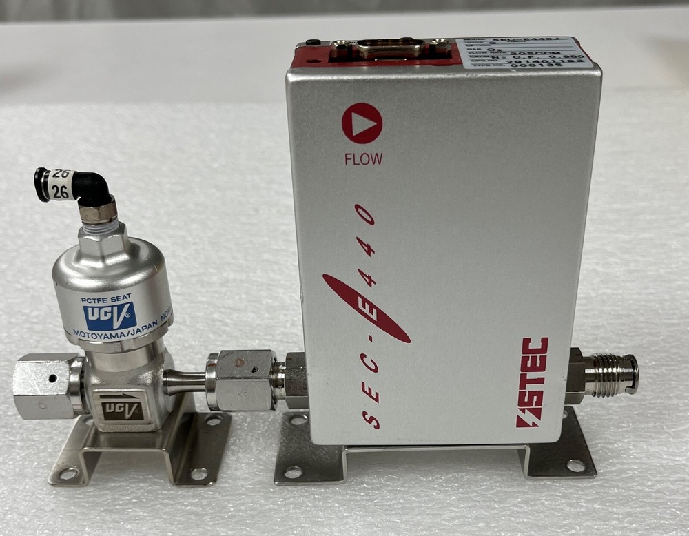 SEC-E440J Mass Flow Controller 20 sccm Calibrated for O2