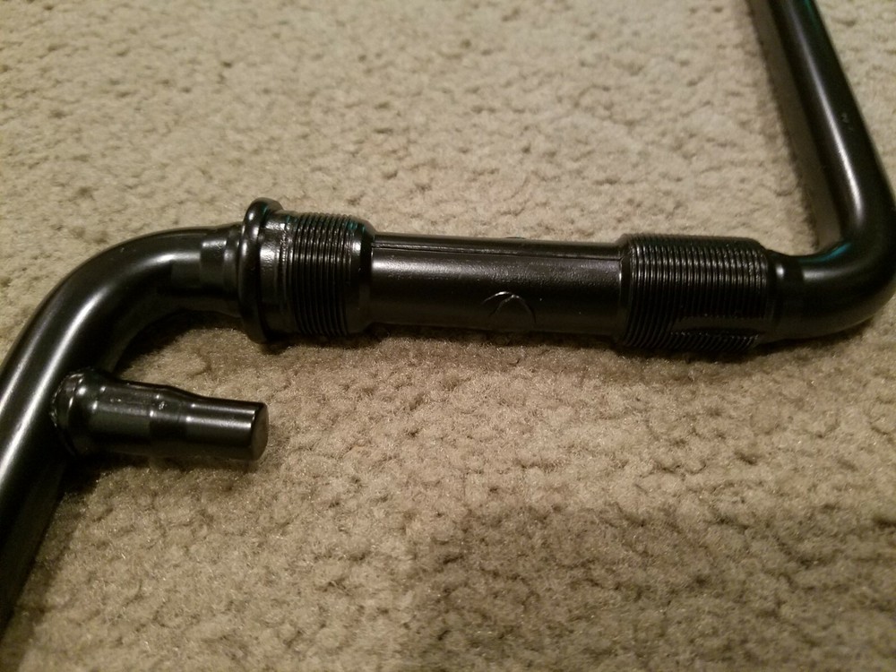 NEW BLACK BICYCLE CRANKS, 6 &1/2" L