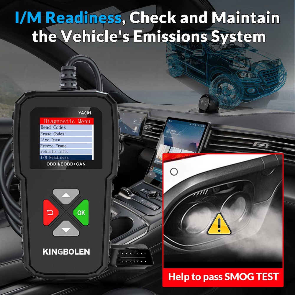 Automotive Car OBD2 Scanner OBD Code Reader Check Engine Fault Diagnostic Tool