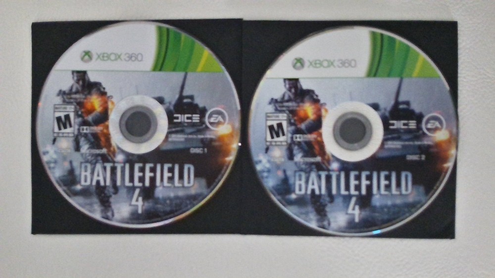 Battlefield 4 (2 Disc Set) (Microsoft Xbox 360, 2013)