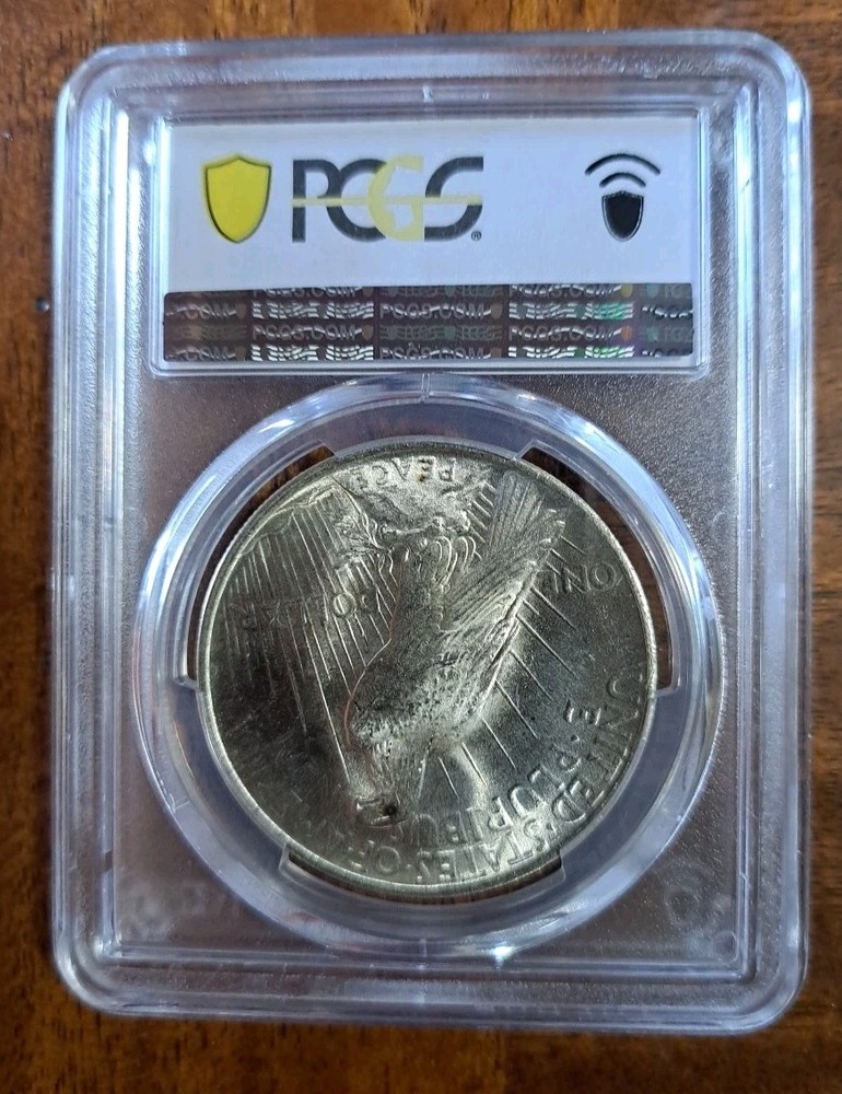 1923 Peace Silver $1 Dollar PCGS MS 64