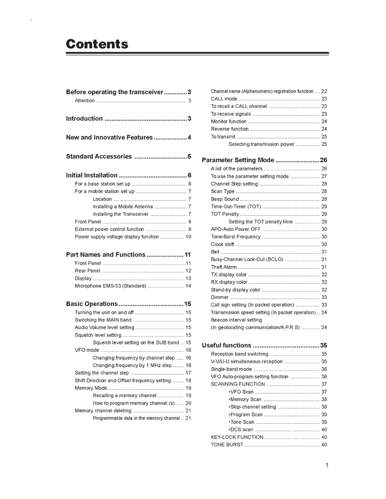 Alinco DR-635 T E Transceiver Instruction Manual 66 Pages Operating Guide