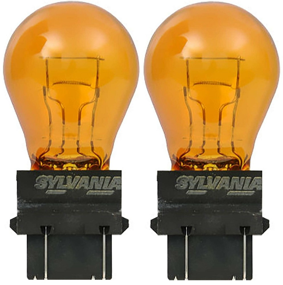 Sylvania Basic 3157A 3157NA 27/8.3W Two Bulbs Front Turn Signal Park Replace Fit