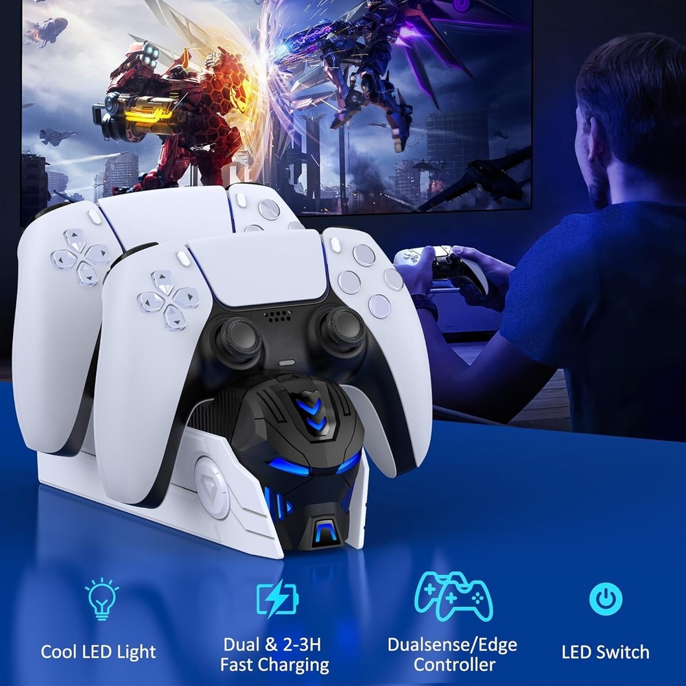 PS5 Controller Charger Station for PlayStation 5 Dualsense Controllers