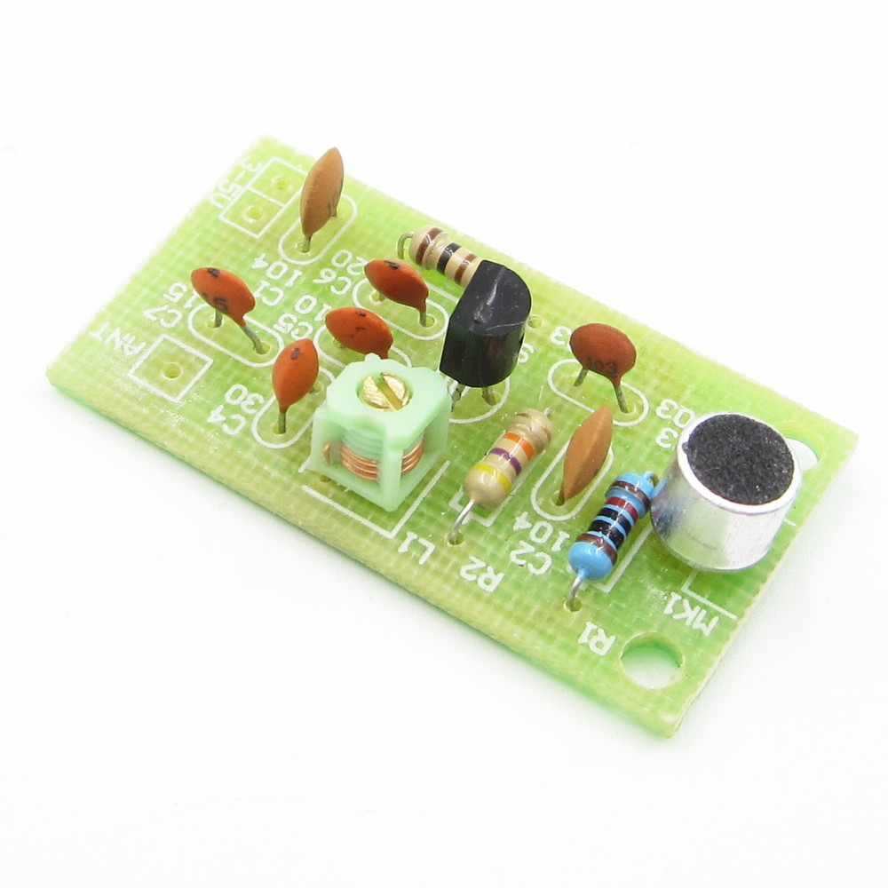 Mini Wireless Microphone Ham FM Wireless Radio Transmitter Module 3-5V 91-103MHz