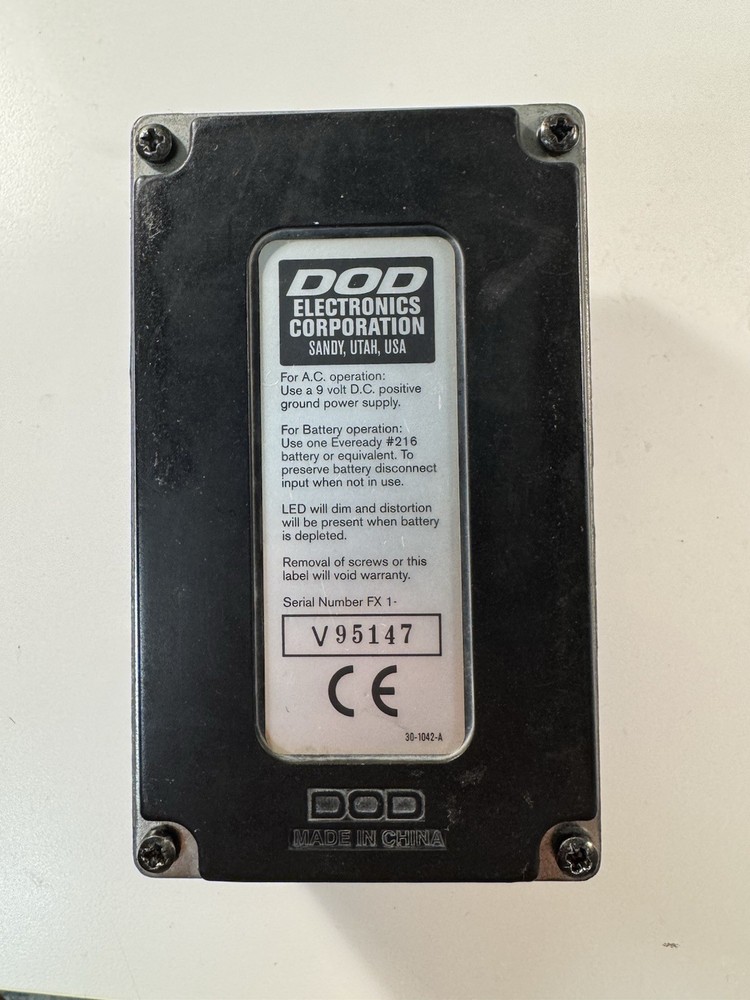 DOD Analog Delay FX96 1990s Echo FX