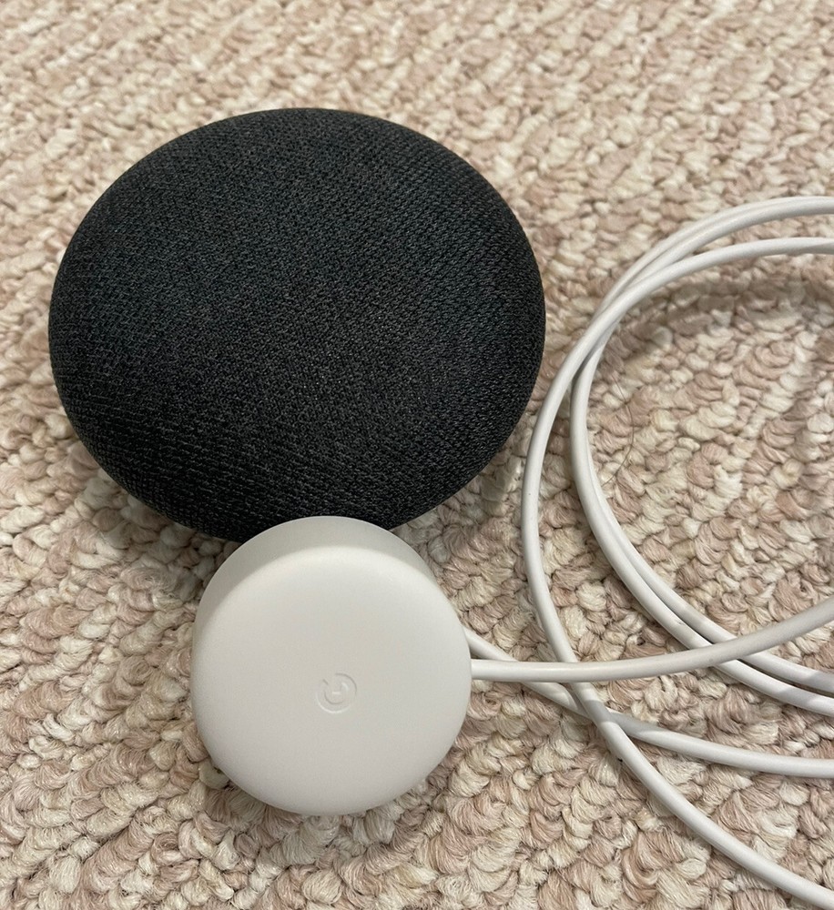 Google Home Mini Smart Assistant - Charcoal Model H0A