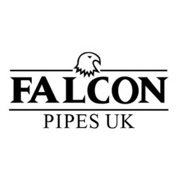 Falcon Chrome Bent Pipe Smooth Stem 7122C - New