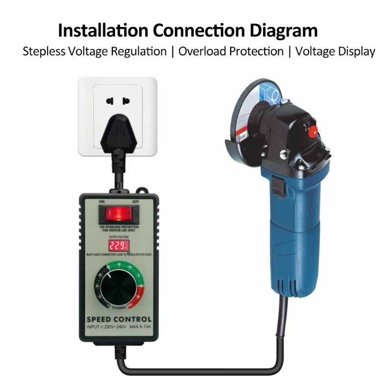 Angle Grinder Speed Controller Speed Controller Stepless Variable Speed Switch