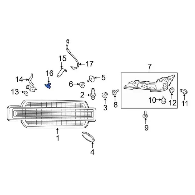 Genuine Ford Cap JL3Z17C526A
