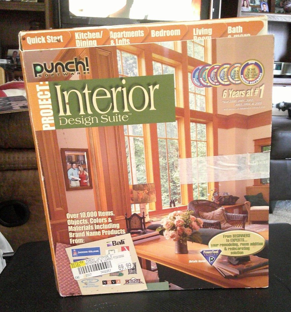Punch! Software Interior Design Suite - Complete!!!