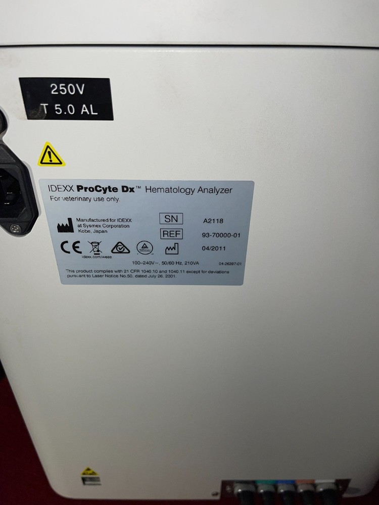 IDEXX Procyte DX Lab Machine