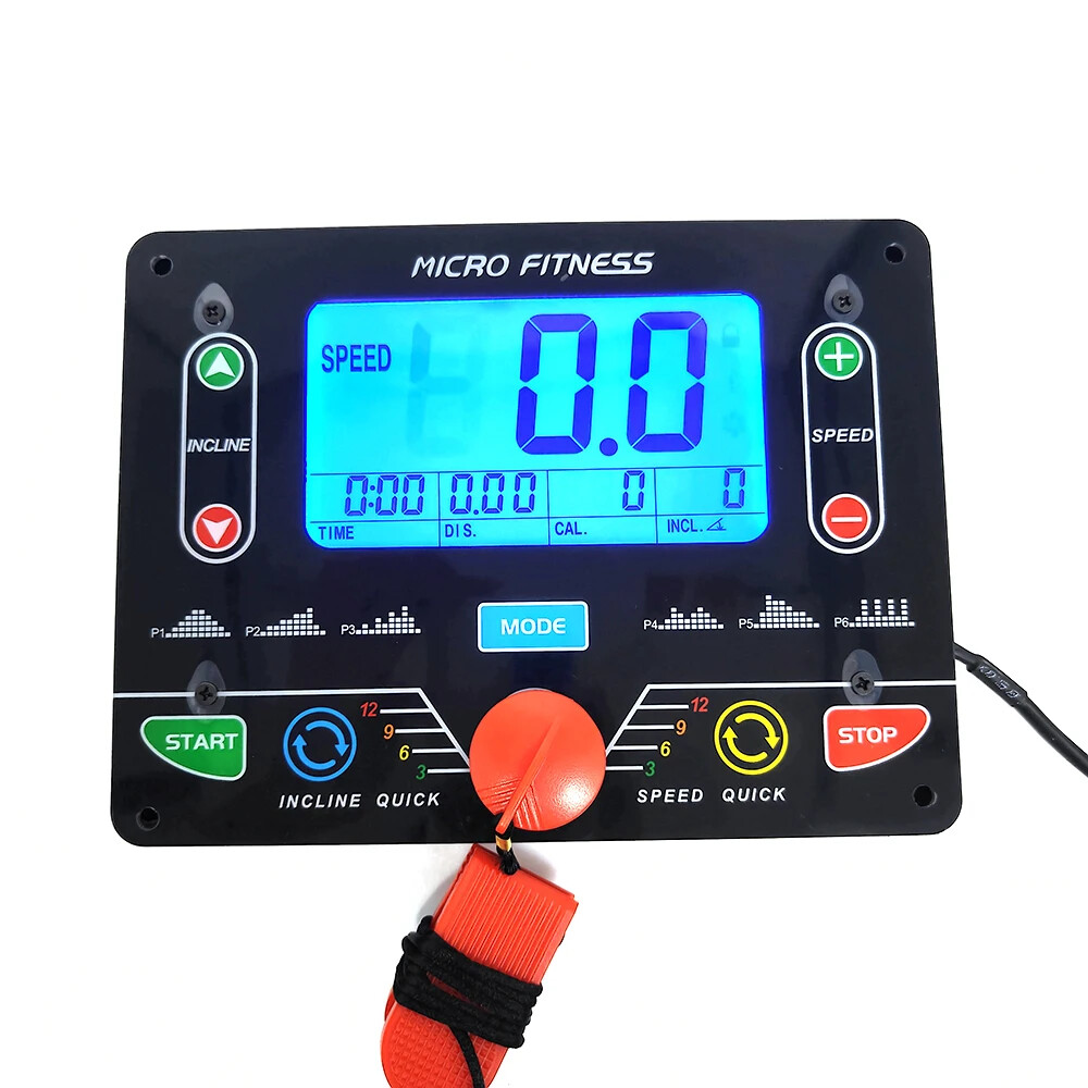 Universal 1-4 HP DC Motorized Treadmill Control Board Treadmill Console Display