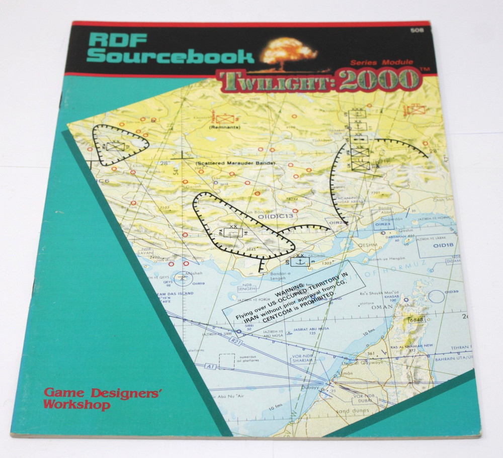 Twilight 2000 RDF Sourcebook 1985 GDW RPG supplement/series module 0508