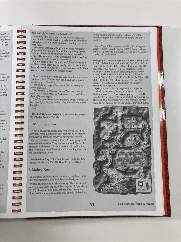 Fast Forward d20 RPG Treasure Quests NM