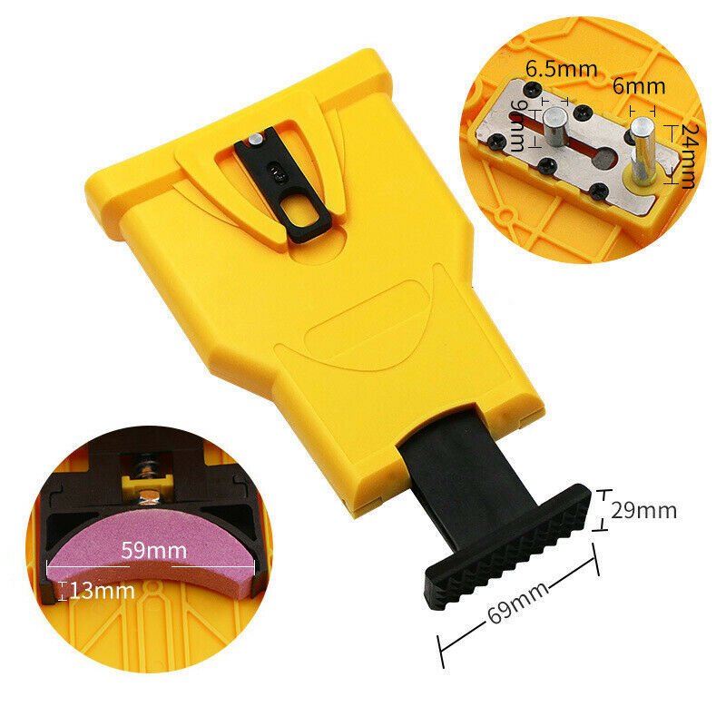 14-20 inch Chainsaw Teeth Sharpener Chain Saw Blade Bar Fast Sharping Stone Tool