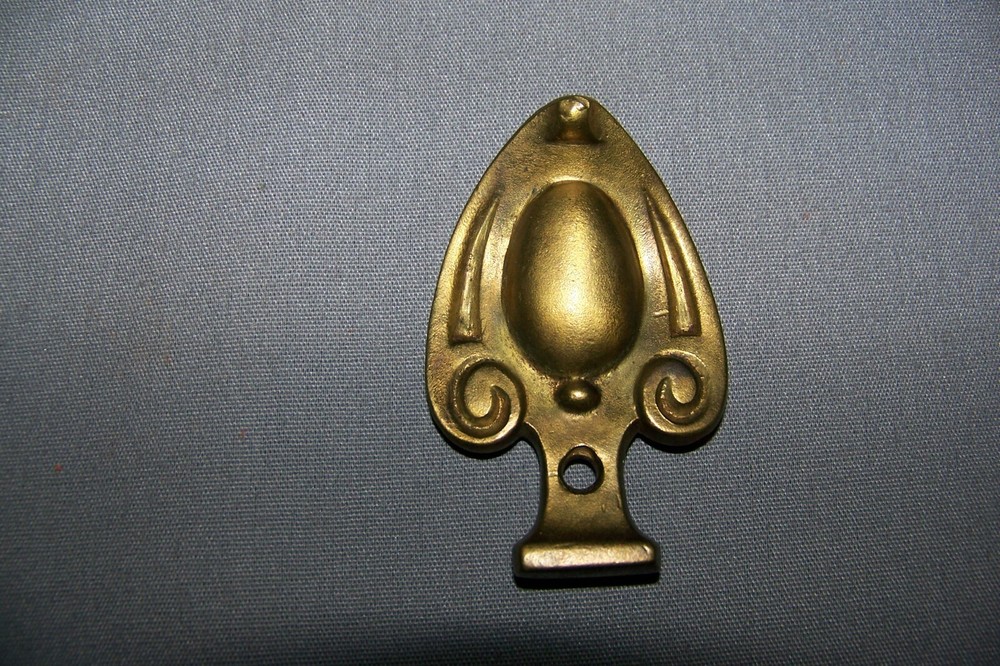 Single, Vintage, Cast Brass, CURVED, Ormolu - SEE INFO