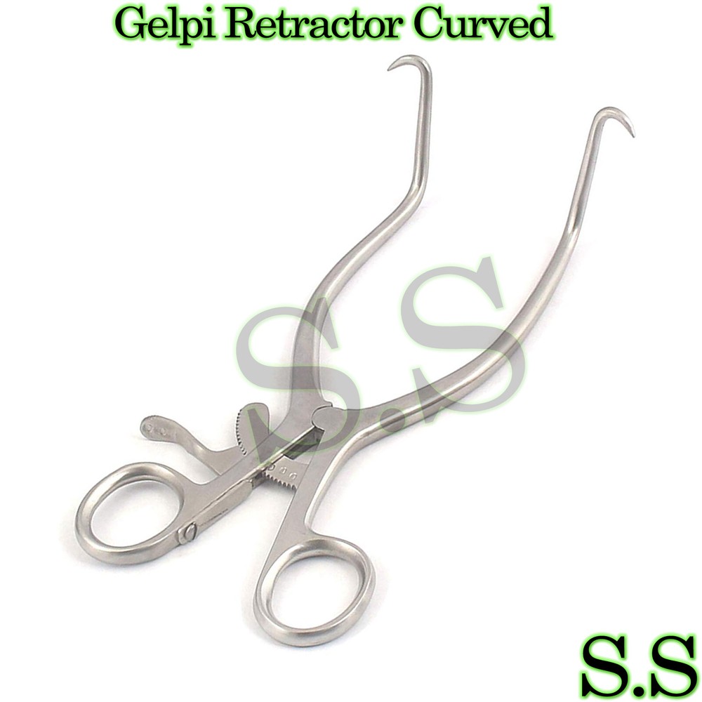 Gelpi Retractor Curved 7"  Surgical Instruments