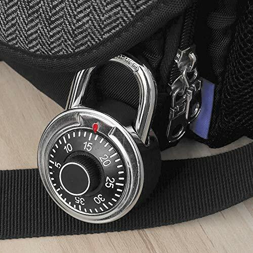 Trisonic High Security Rotary Combination Padlock | Dial Number Code Lock