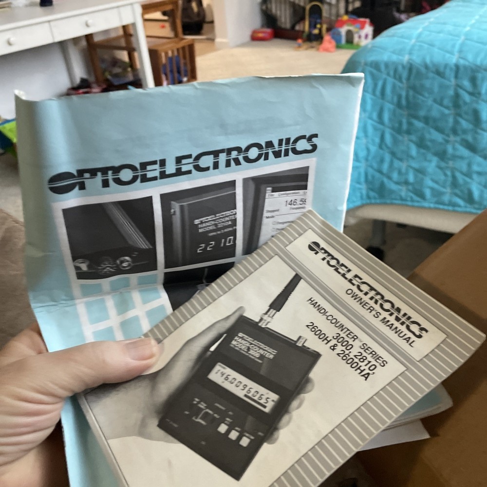 Optoelectronics Handi-Counter Model 2810