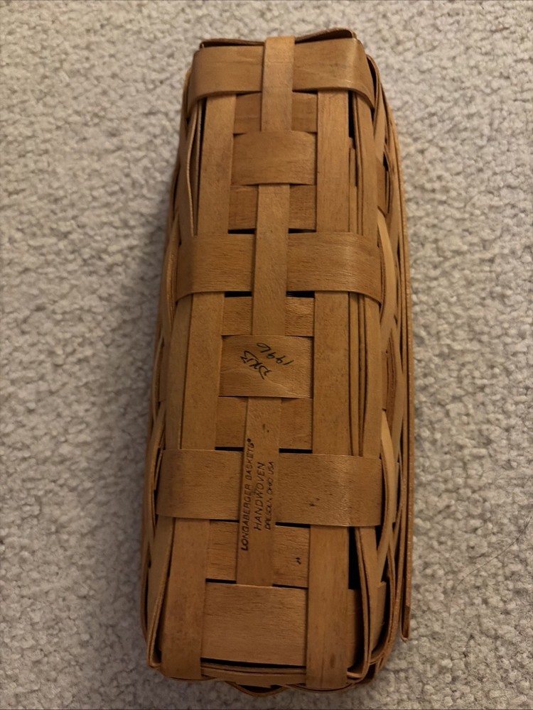 LONGABERGER CRACKER BASKET. Never Used